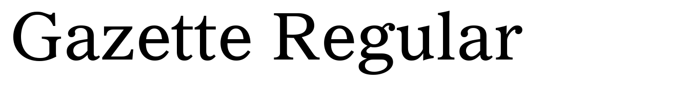 Gazette Regular